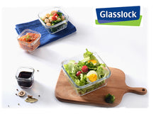 Load image into Gallery viewer, Glasslock Square Food Container 490ml
