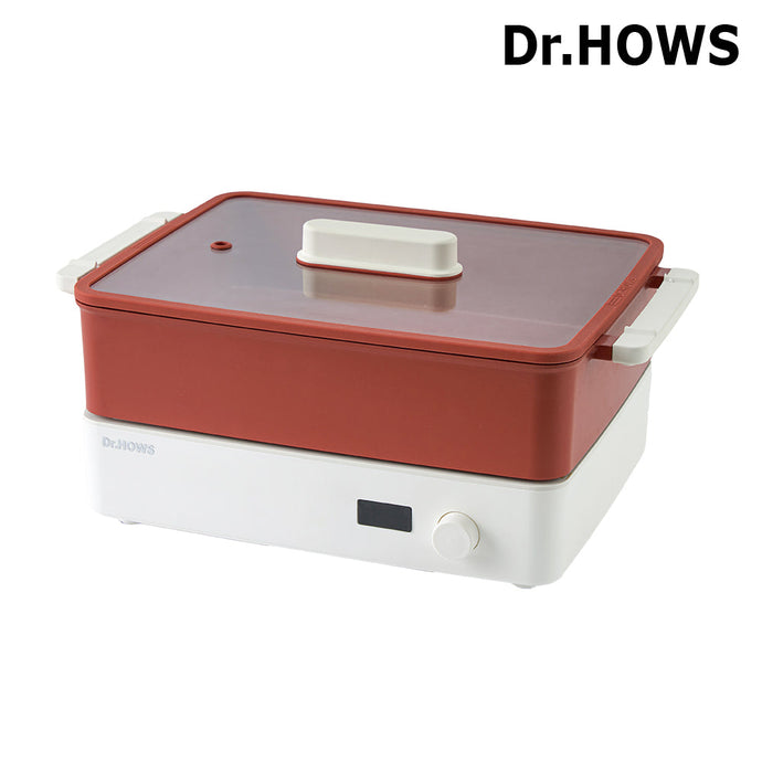 Dr.HOWS Doran Doran Multi Cooker Red