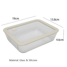 Load image into Gallery viewer, Dr.HOWS Gleam Glass Container Rectangle 700ml

