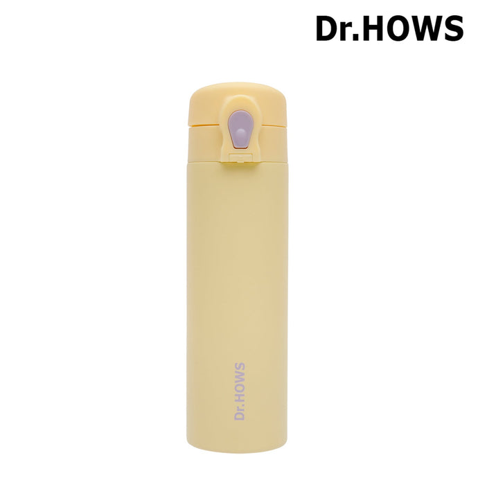 Dr.HOWS Atti One Touch Insulated Bottle 350ml Yellow