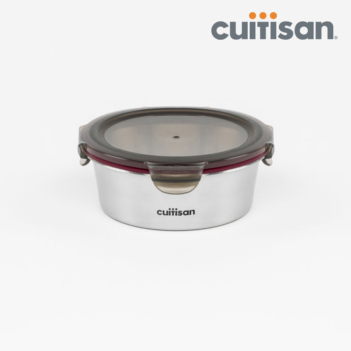 Cuitisan Flora Stainless Microwave-safe Lunch Box - Round 640ml