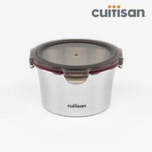 Load image into Gallery viewer, Cuitisan Flora Stainless Microwave-safe Lunch Box - Round 920ml
