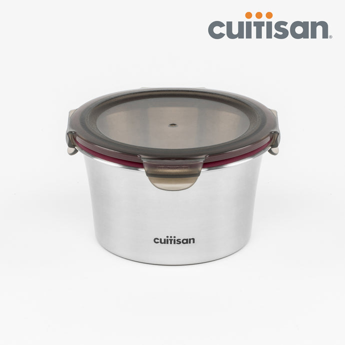 Cuitisan Flora Stainless Microwave-safe Lunch Box - Round 920ml