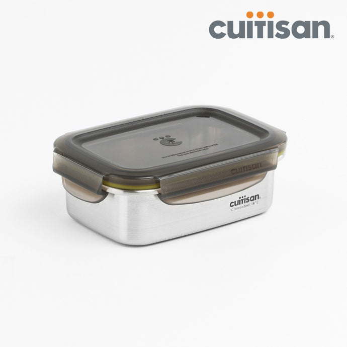 Cuitisan Signature Stainless Microwave-safe Lunch Box - Rectangle 350ml