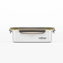 Load image into Gallery viewer, Cuitisan Signature Stainless Microwave-safe Lunch Box - Rectangle 680ml

