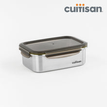 Load image into Gallery viewer, Cuitisan Signature Stainless Microwave-safe Lunch Box - Rectangle 1400ml
