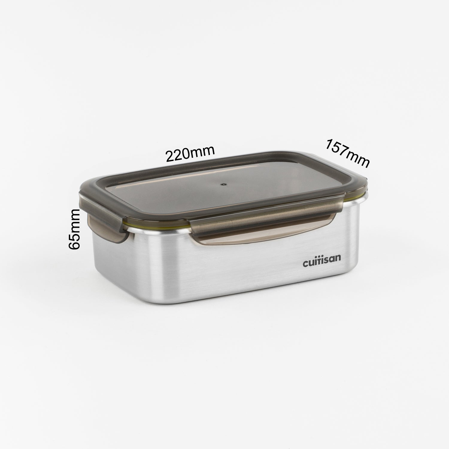 Cuitisan Signature Stainless Microwave-safe Lunch Box - Rectangle 1400 –  KLIVING