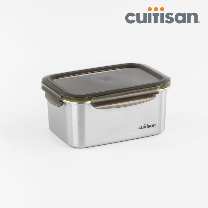 Cuitisan Signature Stainless Microwave-safe Lunch Box - Rectangle 2100ml