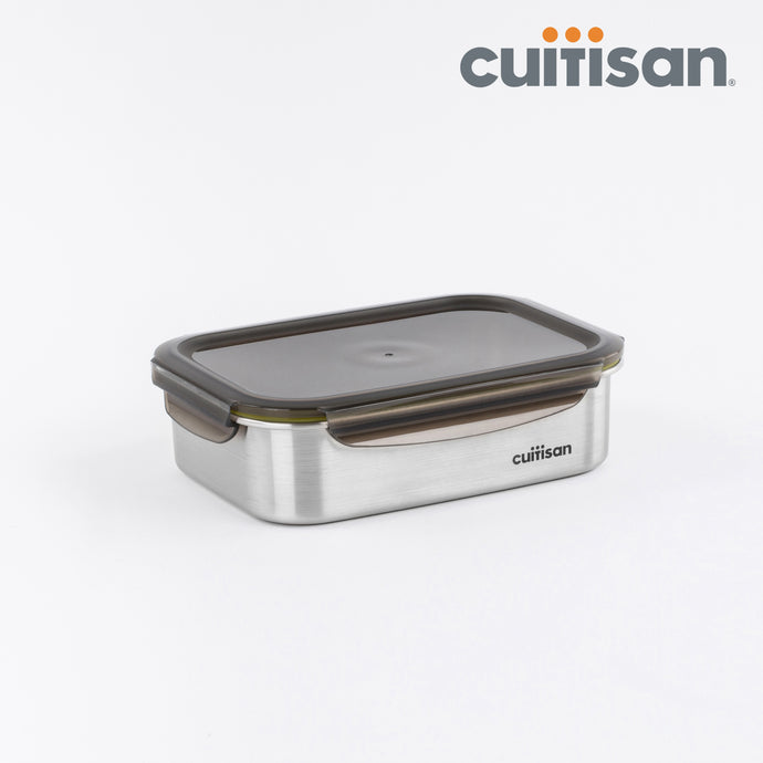 Cuitisan Signature Stainless Microwave-safe Lunch Box - Rectangle 2400ml
