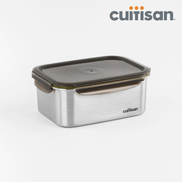 Cuitisan Signature Stainless Microwave-safe Lunch Box - Rectangle 3300ml