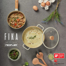 Load image into Gallery viewer, Neoflam FIKA Casserole 24cm with Glass Lid (IH)
