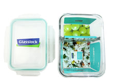 Load image into Gallery viewer, Glasslock Rectangular Food Container Divider 670ml
