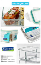 Load image into Gallery viewer, Glasslock Rectangular Food Container Divider 1000ml
