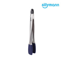Load image into Gallery viewer, Sillymann Stainless Steel Tongs (Blue)
