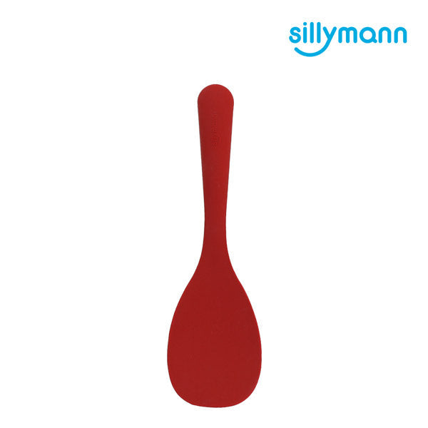 Sillymann Platinum Silicone Rice Scoop (Red)