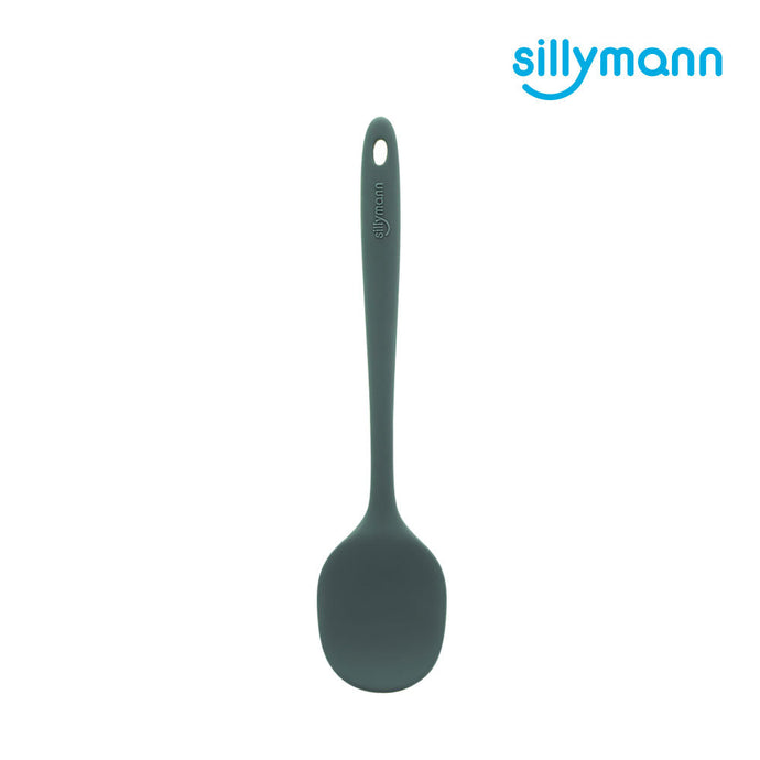 Sillymann Harmony Platinum Silicone Cooking Spoon (Green)