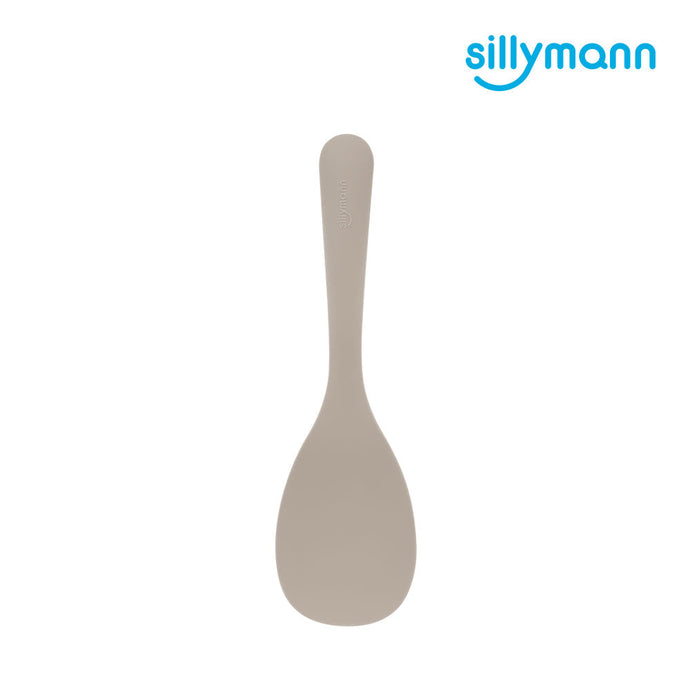 Sillymann Harmony Platinum Silicone Rice Scoop (Grey)