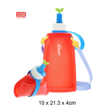 Load image into Gallery viewer, Sillymann Platinum Silicone Kids Water Pouch 300ml (Red)
