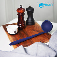 Load image into Gallery viewer, Sillymann Mono Platinum Silicone Ladle (Blue)
